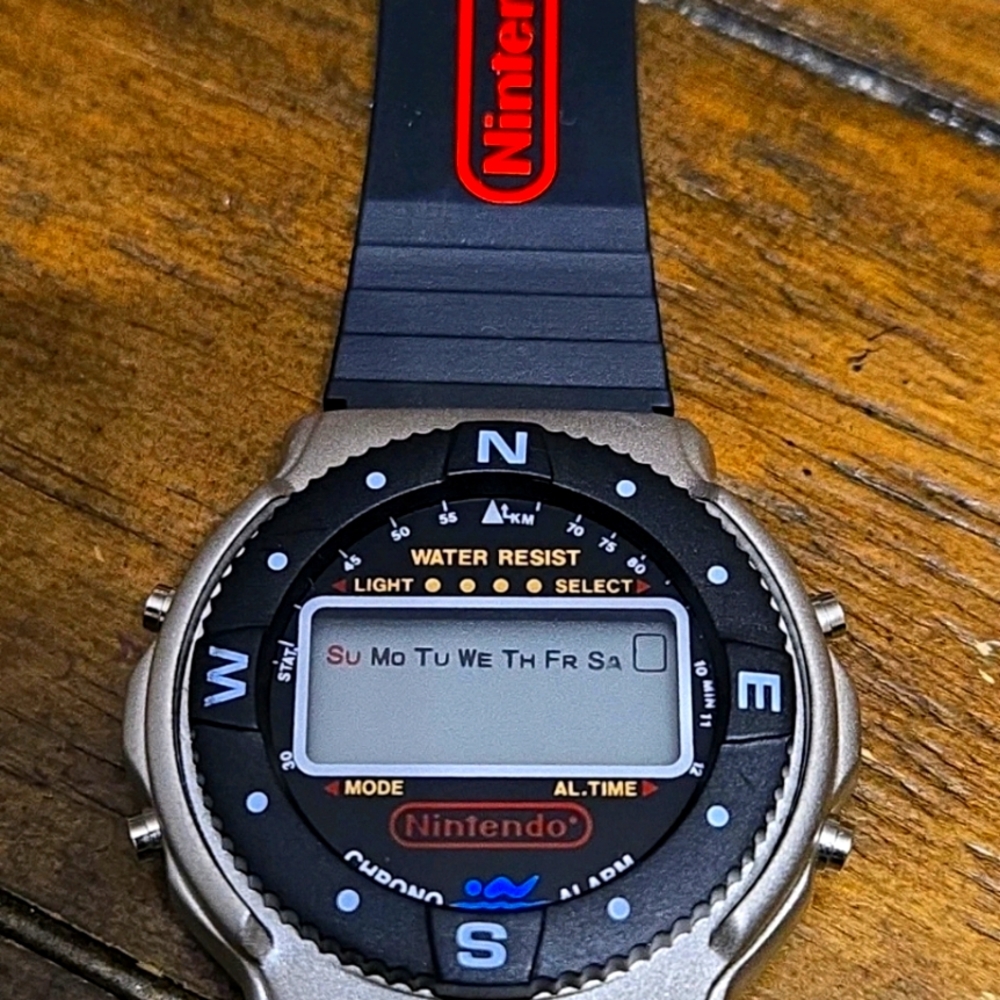 Nintendo "RARE" Ronald McDonaldsBlack and Silver Smartwatch